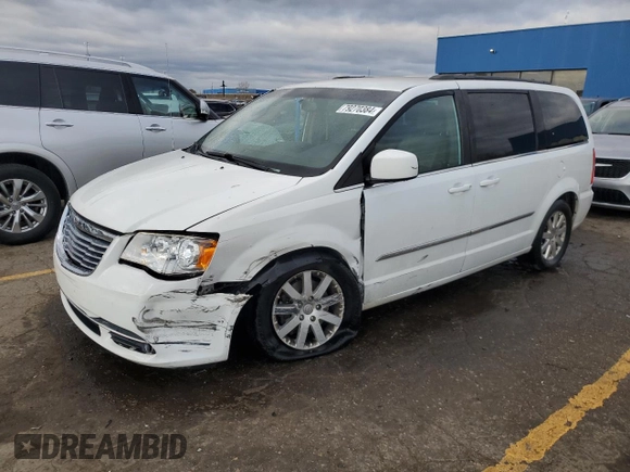 2016 Chrysler Town & Country Touring with VIN 2C4RC1BG5GR230194, listed as a Copart auction lot 79270384 with 125,556 mi miles and Salvage Title. Bid and sale history available at carsss.com. Image 1.