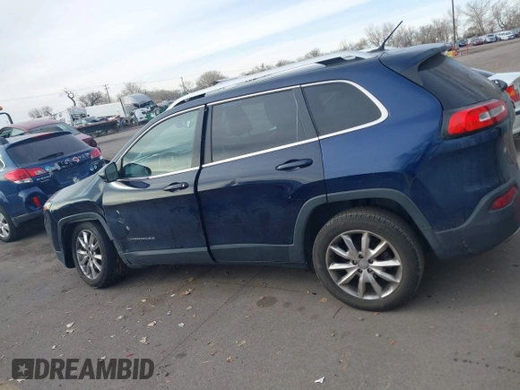 2014 Jeep Cherokee Limited z VIN 1C4PJLDB8EW212657, wystawiony jako IAAI lot #41132319 z przebiegiem 117 754 mil mil oraz . Historia ofert i sprzedaży dostępna na DreamBid. Obrazek 14.