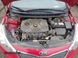 2016 Kia Forte LX with VIN KNAFK4A61G5493891, listed as a IAAI auction lot 41944122 with 100,951 mi miles. Bid and sale history available at carsss.com. Image 10.
