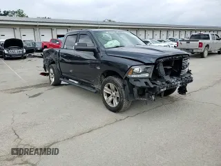 2017 Ram 1500 Sport with VIN 1C6RR7MT2HS536983, listed as a Copart auction lot 58611485 with 208,035 mi miles and Salvage title. Bid and sale history available at DreamBid. Image 14.