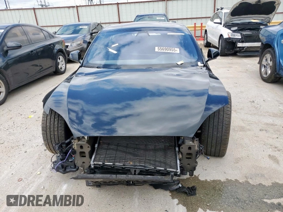 2024 Tesla Model S with VIN 5YJSA1E50RF539569, listed as a Copart auction lot 55690955 with Not provided miles and Salvage title. Bid and sale history available at DreamBid. Image 5.