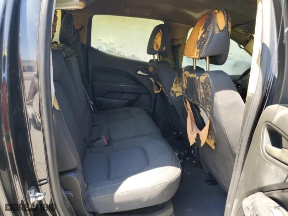 2022 Chevrolet Colorado 2WD LT with VIN 1GCGSCEA5N1288868, listed as a Copart auction lot 64191574 with 57,947 mi miles and Salvage Title. Bid and sale history available at carsss.com. Image 10.