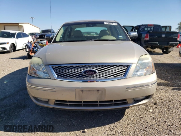 2005 Ford Five Hundred Limited with VIN 1FAFP25145G117782, listed as a Copart auction lot 79907674 with 182,494 mi miles and Salvage Title. Bid and sale history available at carsss.com. Image 5.
