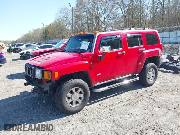 2006 Hummer H3 with VIN 5GTDN136968305363, listed as a IAAI auction lot 41890258 with 150,000 mi miles. Bid and sale history available at carsss.com. Image 2.