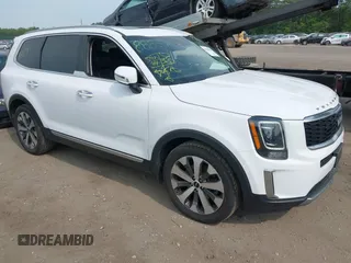 2022 Kia Telluride S with VIN 5XYP6DHC9NG218605, listed as a IAAI auction lot 42394866 with 55,087 mi miles and . Bid and sale history available at DreamBid. Image 1.
