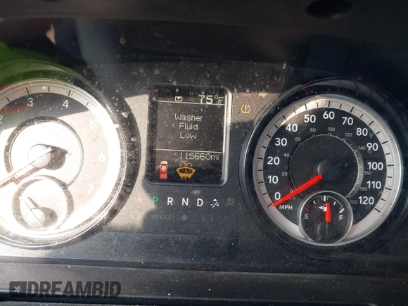 2019 Ram 1500 Tradesman with VIN 1C6RR6FG7KS613350, listed as a IAAI auction lot 42066912 with 115,660 mi miles and . Bid and sale history available at DreamBid. Image 7.