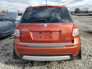 2008 Suzuki SX4 with VIN JS2YB413785101604, listed as a Copart auction lot 79716424 with 119,758 mi miles and Salvage Title. Bid and sale history available at carsss.com. Image 6.