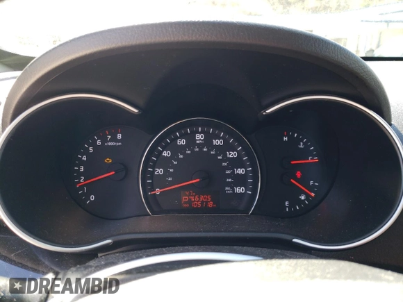 2014 Kia Sorento LX with VIN 5XYKTCA63EG481383, listed as a Copart auction lot 48865185 with 105,118 mi miles and Salvage Title. Bid and sale history available at carsss.com. Image 9.