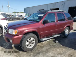 2002 Nissan Pathfinder SE z VIN JN8DR09Y02W719639, wystawiony jako Copart lot #53619955 z przebiegiem 117 174 mil mil oraz Szkoda całkowita • Salvage title. Historia ofert i sprzedaży dostępna na DreamBid. Obrazek 1.