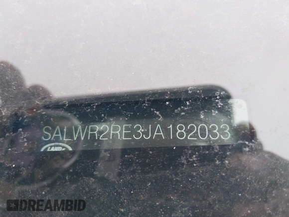 2018 Land Rover Range Rover Sport z VIN SALWR2RE3JA182033, wystawiony jako IAAI lot #41888457 z przebiegiem 103 941 mil mil oraz . Historia ofert i sprzedaży dostępna na DreamBid. Obrazek 9.