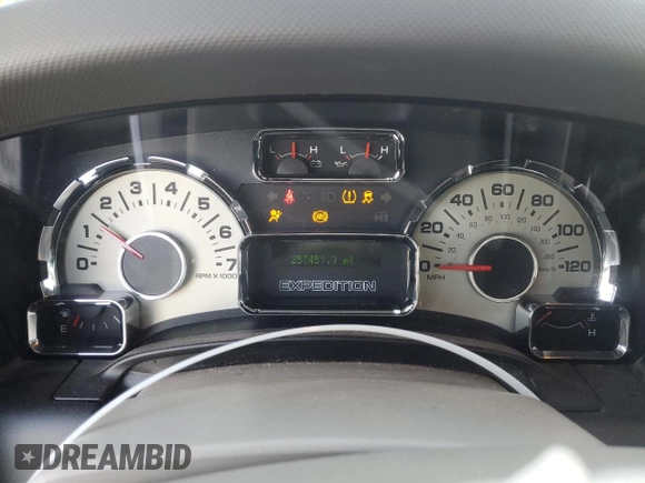 2010 Ford Expedition Max Limited with VIN 1FMJK1K53AEA00670, listed as a Copart auction lot 84273534 with 257,451 mi miles and Salvage Title. Bid and sale history available at DreamBid. Image 9.