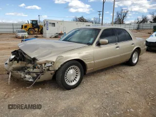 1999 Mercury Grand Marquis LS with VIN 2MEFM75W4XX691659, listed as a Copart auction lot 47788215 with 126,501 mi miles and Salvage Title. Bid and sale history available at DreamBid. Image 1.