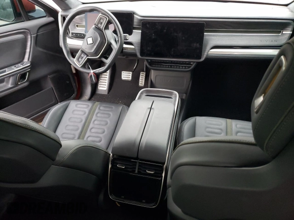 2023 Rivian R1T Adventure with VIN 7FCTGAAA2PN026211, listed as a Copart auction lot 77705414 with Not Provided miles and Salvage Title. Bid and sale history available at DreamBid. Image 8.