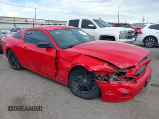 2014 Ford Mustang V6 with VIN 1ZVBP8AM9E5280626, listed as a IAAI auction lot 42592660 with 156,169 mi miles and . Bid and sale history available at DreamBid. Image 1.