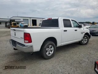 2019 Ram 1500 Tradesman z VIN 1C6RR7KM6KS725316, wystawiony jako Copart lot #57551315 z przebiegiem 62 732 mil mil oraz Szkoda całkowita • Salvage title. Historia ofert i sprzedaży dostępna na DreamBid. Obrazek 3.
