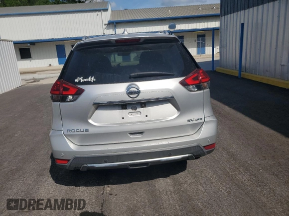 2019 Nissan Rogue SV with VIN KNMAT2MV2KP530008, listed as a Copart auction lot 51651635 with 122,860 mi miles and Clean Title. Bid and sale history available at carsss.com. Image 6.