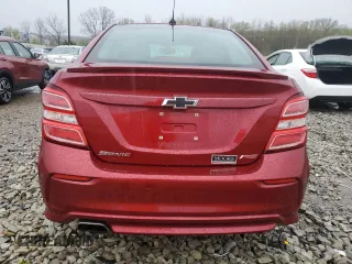 2019 Chevrolet Sonic LT z VIN 1G1JD5SB7K4137199, wystawiony jako Copart lot #51472935 z przebiegiem 25 142 mil mil oraz Szkoda całkowita • Salvage title. Historia ofert i sprzedaży dostępna na DreamBid. Obrazek 6.