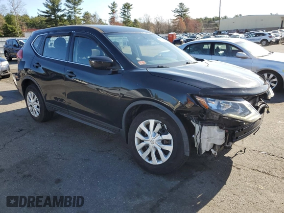 2017 Nissan Rogue S with VIN JN8AT2MV7HW257523, listed as a Copart auction lot 52783205 with 130,582 mi miles and Salvage title. Bid and sale history available at DreamBid. Image 4.