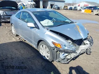 2010 Honda Civic Cpe LX with VIN 2HGFG1B69AH516479, listed as a IAAI auction lot 41757904 with 175,185 mi miles. Bid and sale history available at carsss.com. Image 1.