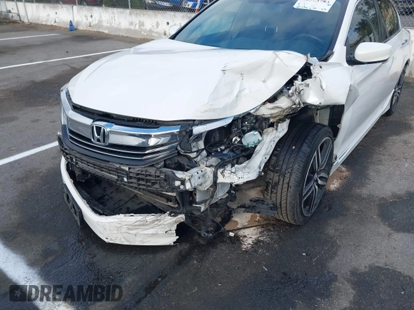 2016 Honda Accord Sport with VIN 1HGCR2F50GA104771, listed as a IAAI auction lot 42573783 with 100,594 mi miles and . Bid and sale history available at DreamBid. Image 6.