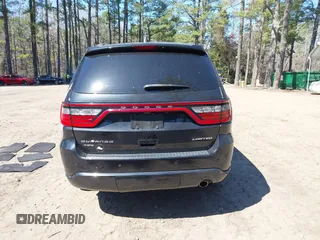 2016 Dodge Durango Limited with VIN 1C4RDJDG5GC302241, listed as a IAAI auction lot 41877415 with 135,586 mi miles and . Bid and sale history available at DreamBid. Image 16.