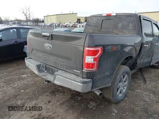 2020 Ford F-150 XL with VIN 1FTEW1EPXLFB45077, listed as a IAAI auction lot 41439956 with 47,523 mi miles and . Bid and sale history available at carsss.com. Image 4.