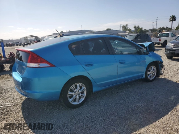2010 Honda Insight EX with VIN JHMZE2H75AS006595, listed as a Copart auction lot 61078695 with 158,838 mi miles and Salvage title. Bid and sale history available at DreamBid. Image 3.