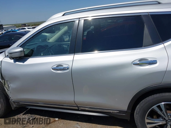 2018 Nissan Rogue SV with VIN 5N1AT2MT6JC844714, listed as a IAAI auction lot 41969677 with 121,187 mi miles and . Bid and sale history available at carsss.com. Image 14.