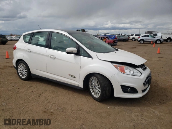 2016 Ford C-Max SEL with VIN 1FADP5CU0GL115513, listed as a Copart auction lot 54078984 with 105,319 mi miles and Salvage Title. Bid and sale history available at carsss.com. Image 4.