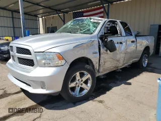 2017 Ram 1500 Express z VIN 1C6RR6FT1HS585275, wystawiony jako Copart lot #57252115 z przebiegiem 102 974 mil mil oraz Czysty tytuł • Clean title. Historia ofert i sprzedaży dostępna na DreamBid. Obrazek 1.