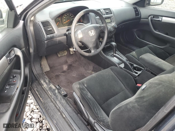 2007 Honda Accord Cpe LX with VIN 1HGCM723X7A021462, listed as a Copart auction lot 43753595 with 129,794 mi miles and Salvage Title. Bid and sale history available at carsss.com. Image 8.
