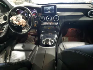 2018 Mercedes-Benz C 300 with VIN 55SWF4KB6JU275257, listed as a Copart auction lot 87821335 with 118,771 mi miles and Salvage Title. Bid and sale history available at DreamBid. Image 8.