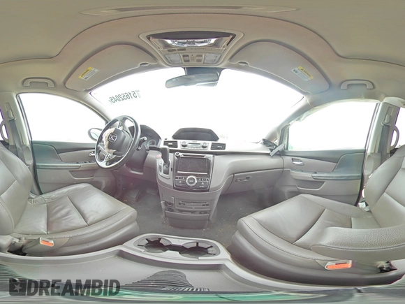2016 Honda Odyssey Touring Elite with VIN 5FNRL5H91GB075591, listed as a Copart auction lot 51652045 with 126,965 mi miles and Salvage Title. Bid and sale history available at carsss.com. Image 14.