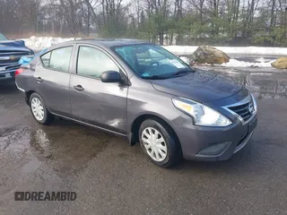 2015 Nissan Versa S Plus with VIN 3N1CN7AP0FL878271, listed as a IAAI auction lot 41734364 with 76,623 mi miles. Bid and sale history available at carsss.com. Image 1.