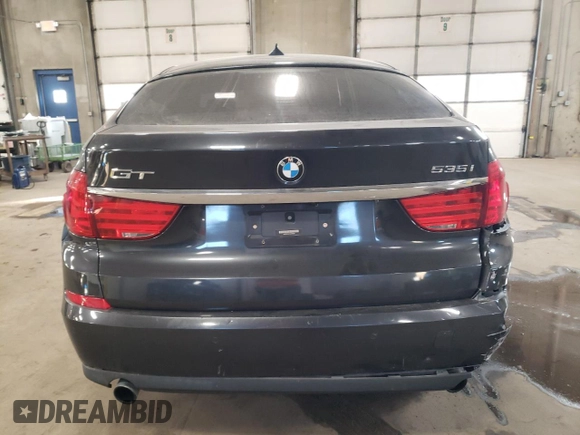 2012 BMW 5 Series GT 535i Gran Turismo xDrive with VIN WBASP2C57CC338888, listed as a Copart auction lot 43386015 with 203,085 mi miles and Salvage Title. Bid and sale history available at DreamBid. Image 6.