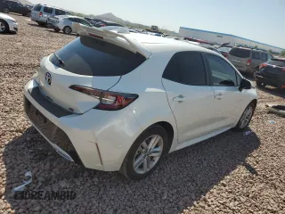 2019 Toyota Corolla Hatchback SE with VIN JTNK4RBE4K3027841, listed as a Copart auction lot 69649204 with 72,490 mi miles and Salvage Title. Bid and sale history available at carsss.com. Image 3.