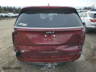 2023 Kia Carnival EX with VIN KNDNC5H31P6251982, listed as a Copart auction lot 43386625 with 28,969 mi miles and Salvage Title. Bid and sale history available at carsss.com. Image 6.