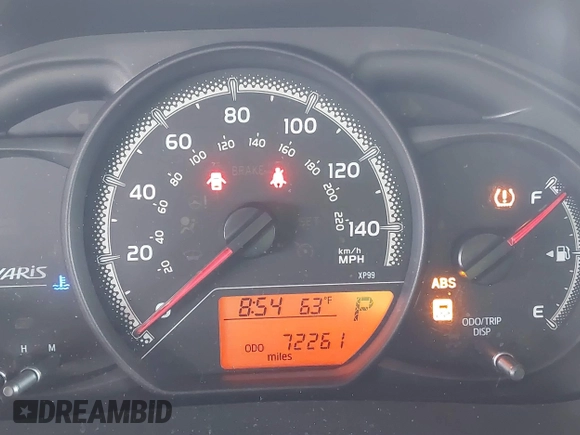 2015 Toyota Yaris L with VIN VNKKTUD36FA032392, listed as a IAAI auction lot 41727506 with 72,261 mi miles and . Bid and sale history available at DreamBid. Image 16.