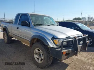 2004 Toyota Tacoma with VIN 5TEWN72N94Z389921, listed as a IAAI auction lot 41188910 with 222,023 mi miles and . Bid and sale history available at DreamBid. Image 1.