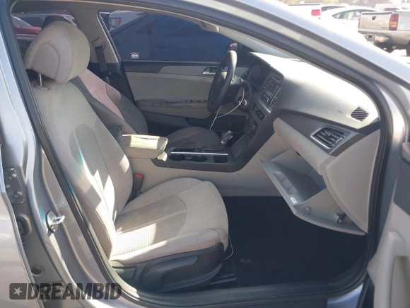 2017 Hyundai Sonata SE with VIN 5NPE24AF2HH540622, listed as a IAAI auction lot 41626257 with 85,476 mi miles and . Bid and sale history available at DreamBid. Image 5.