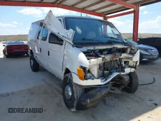2006 Ford Econoline Cargo with VIN 1FTNE24W36DA91588, listed as a IAAI auction lot 41898928 with 301,312 mi miles and . Bid and sale history available at DreamBid. Image 1.