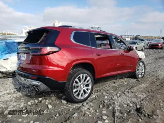 2024 GMC Acadia FWD Denali z VIN 1GKENLKS7RJ212266, wystawiony jako Copart lot #41418515 z przebiegiem Nie podano mil oraz Szkoda całkowita • Salvage title. Historia ofert i sprzedaży dostępna na DreamBid. Obrazek 3.