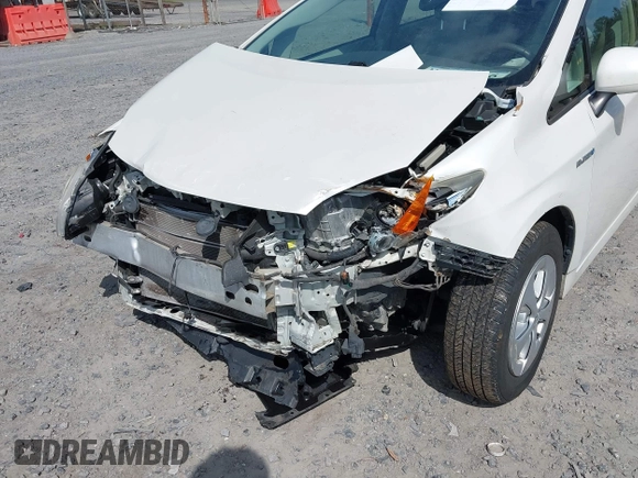 2010 Toyota Prius II with VIN JTDKN3DU9A0020208, listed as a IAAI auction lot 42006584 with 160,450 mi miles. Bid and sale history available at carsss.com. Image 6.