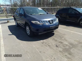 2010 Nissan Murano LE with VIN JN8AZ1MW0AW101671, listed as a IAAI auction lot 41859535 with 188,783 mi miles. Bid and sale history available at carsss.com. Image 1.