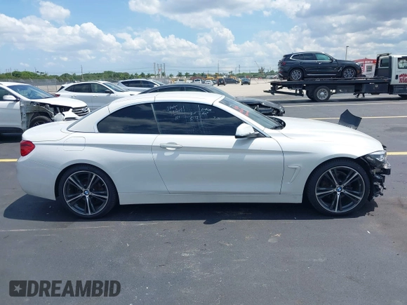 2018 BMW 4 Series 430i with VIN WBA4Z1C54JEC72611, listed as a IAAI auction lot 42337136 with 33,768 mi miles and . Bid and sale history available at DreamBid. Image 14.