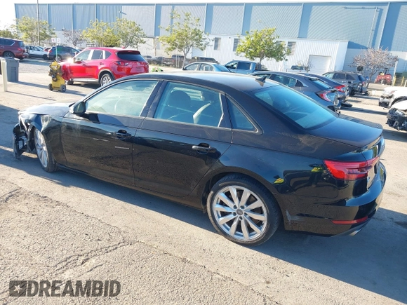 2017 Audi A4 Premium with VIN WAUGNAF43HN003244, listed as a IAAI auction lot 41278459 with 47,036 mi miles. Bid and sale history available at carsss.com. Image 3.