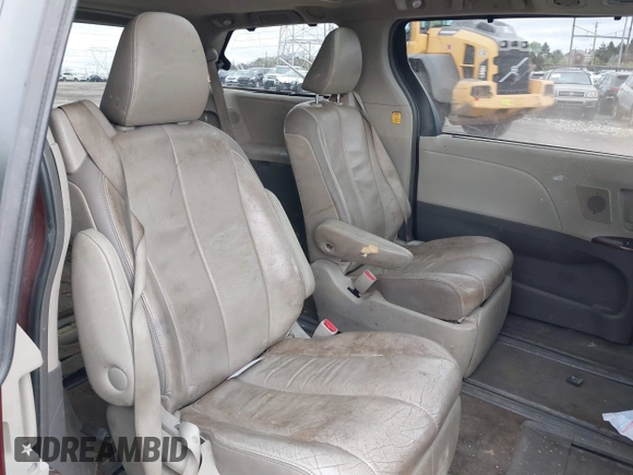 2013 Toyota Sienna XLE with VIN 5TDDK3DC1DS052600, listed as a IAAI auction lot 42055747 with 187,615 mi miles and . Bid and sale history available at DreamBid. Image 8.