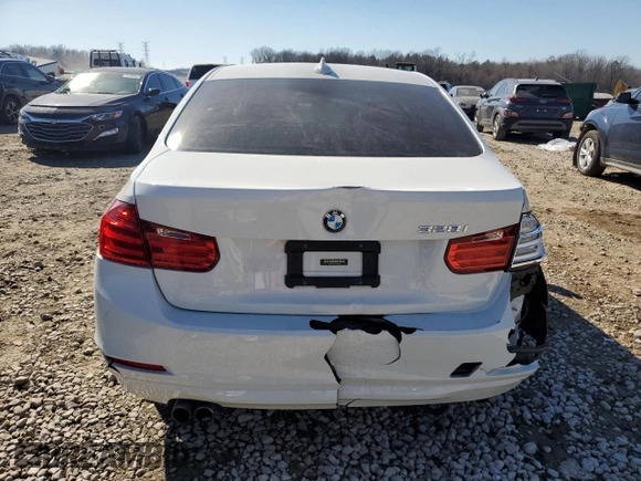 2015 BMW 3 Series 328i with VIN WBA3C1C59FK120469, listed as a Copart auction lot 46492435 with 114,970 mi miles and Salvage Title. Bid and sale history available at carsss.com. Image 6.