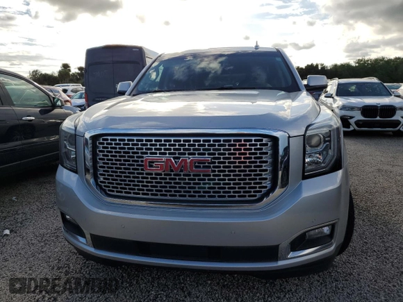 2017 GMC Yukon Denali with VIN 1GKS1CKJ4HR164537, listed as a Copart auction lot 74019184 with 0 mi miles and Salvage Title. Bid and sale history available at carsss.com. Image 5.