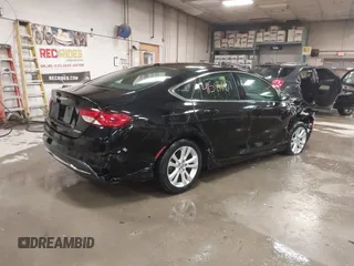 2015 Chrysler 200 Limited with VIN 1C3CCCAB9FN503886, listed as a IAAI auction lot 41584971 with 126,206 mi miles. Bid and sale history available at carsss.com. Image 4.